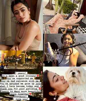 Rashmika Mandanna reflects on 7 yrs of ‘good’ journey; gives pictorial recap of 2023