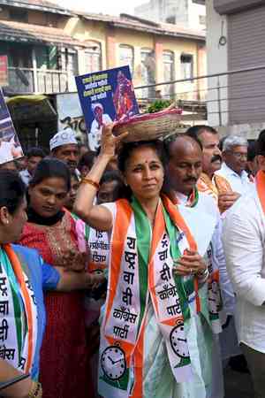 MVA seat-share formula finalised, formal declaration soon: Supriya Sule 