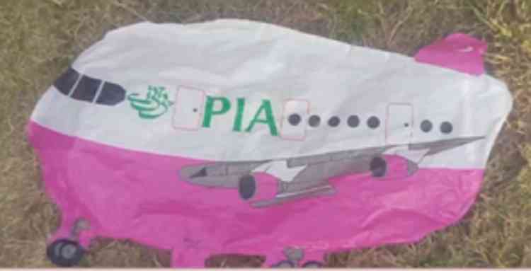 Balloon with 'Pakistan International Airlines' marking recovered in J&K’s Poonch
