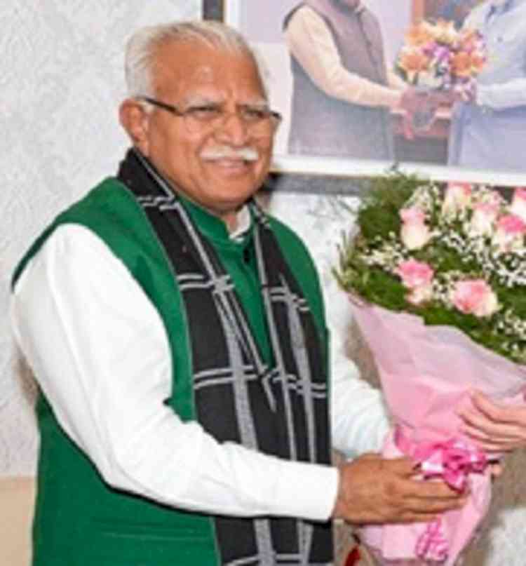 Haryana CM extends New Year wishes to people, soldiers