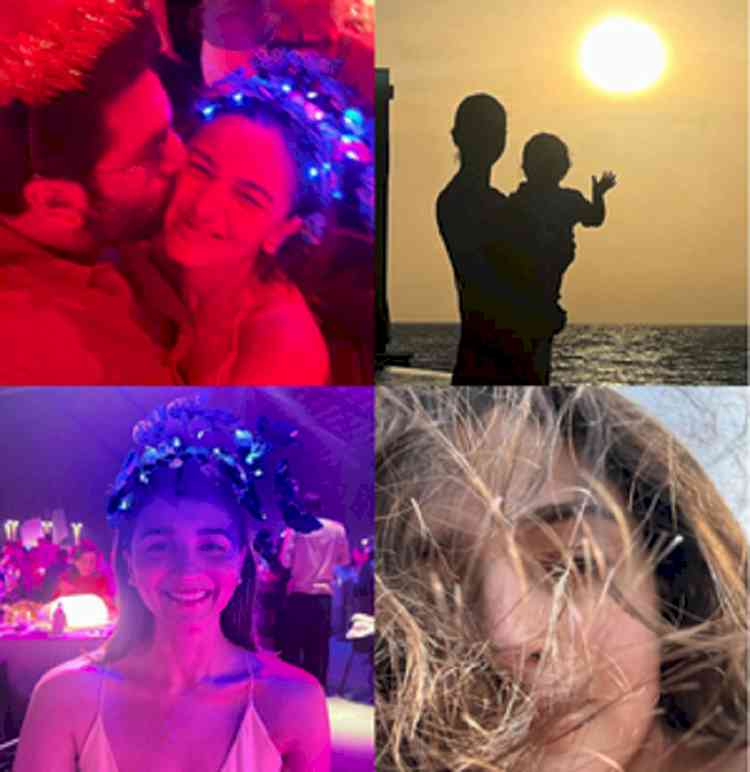 Alia Bhatt rings in New Year with a kiss from Ranbir, cherishes sunset with Raha