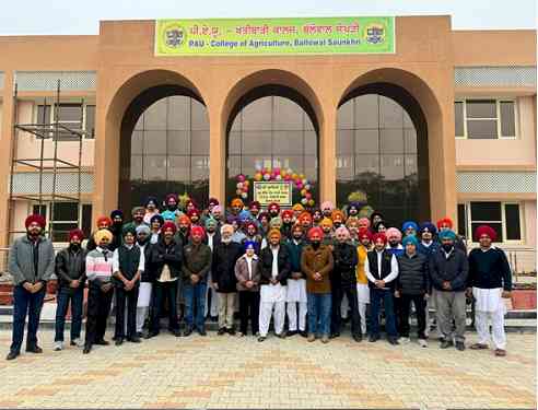PAU College of Agriculture at Ballowal Saunkhri embraces New Year with 'sukhmani Sahib' path and cultural celebrations