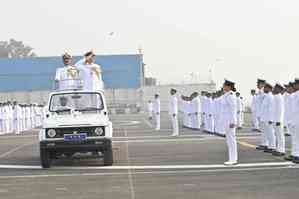 Sanjay J Singh takes over as Western Naval Command chief