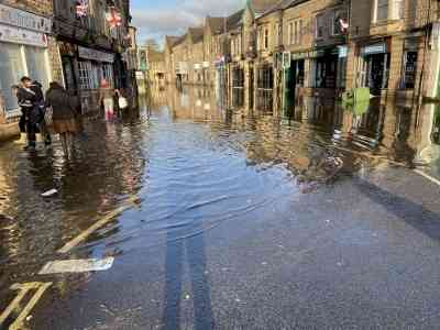 Residents evacuated from flooded homes in rain-lashed UK