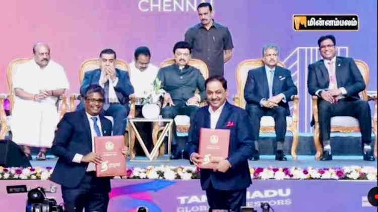 MOU between Hinduja Group and Government of Tamil Nadu