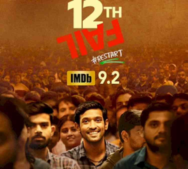 Vikrant Massey-starrer '12th Fail' tops IMDb’s Indian Cinema list; gets 9.2 rating