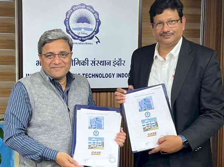 CASE Construction Equipment signs MOU with IIT Indore to set up Centre of Excellence at IIT Indore Campus