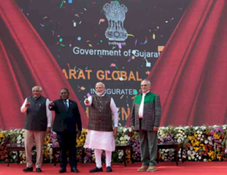 PM Modi inaugurates Vibrant Gujarat Global Trade Show