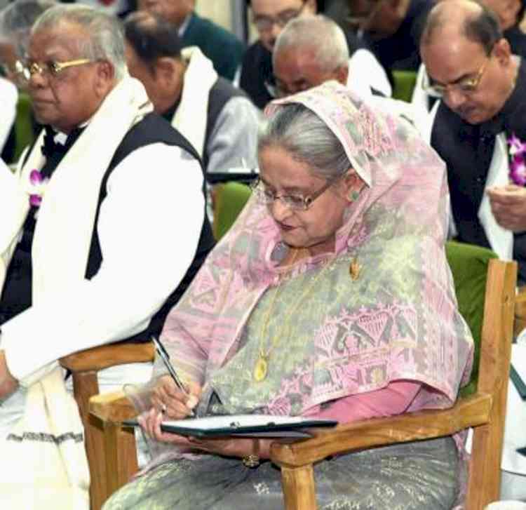 B'desh PM Sheikh Hasina takes oath for historic 4th term in office