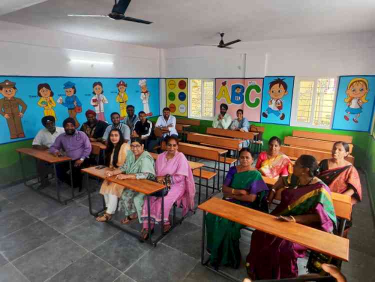 Secunderabad Twin Area Round Table 148 inaugurated a classroom school block constructed for Rs 17.5 lakh at a Govt School