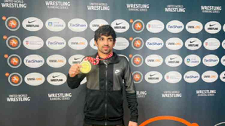 Wrestling: Aman Sehrawat clinches men’s 57kg gold at Zagreb Open