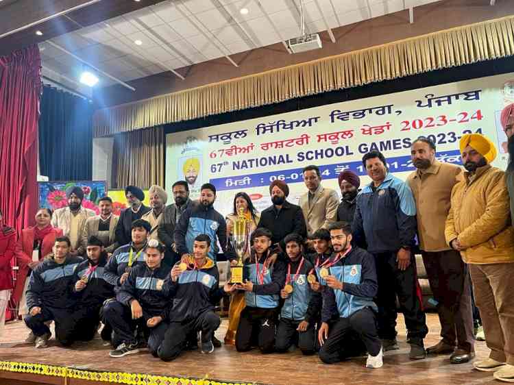 Punjab emerged National champions in judo and karate  in National Games