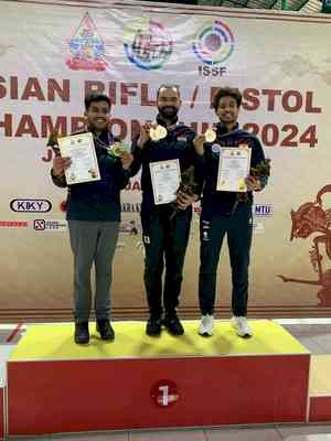 Akhil, Aishwary help India to a 1-2 finish in men's 50m rifle 3P event at Jakarta