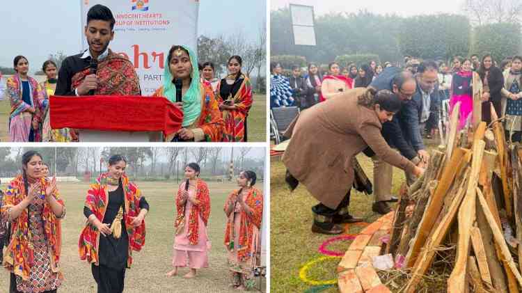 Lohri festival celebrated in Innocent Hearts