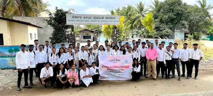 Empowering Futures: CMRIT MBA Students Executes Impactful Initiative at Kuguru Government School