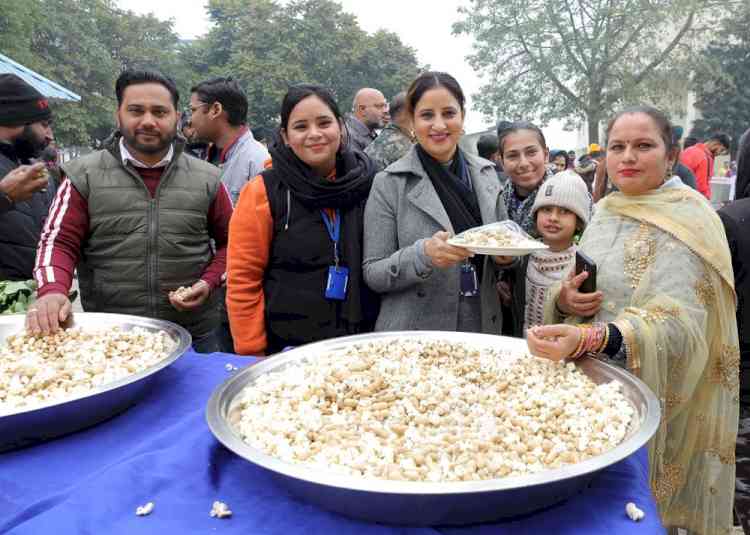 CT Group's Lohri and Makar Sankranti Extravaganza Lights Up Campus