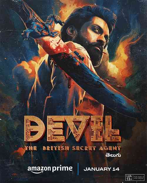 Prime Video announces the global streaming premiere of Telugu action-drama, Devil