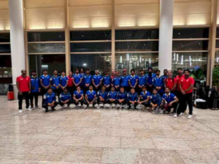 Indian men's hockey team leaves for tour of South Africa