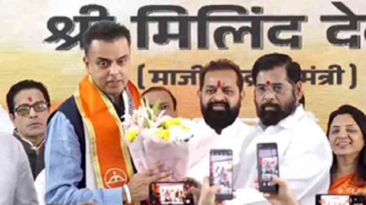 Milind Deora quits Congress; Maha CM Shinde welcomes him to Shiv Sena