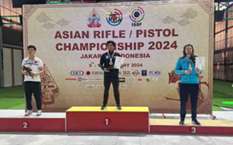 Asia Olympic Qualification: Yogesh wins gold in Jakarta; Women trap shooters in line for finals in Kuwait