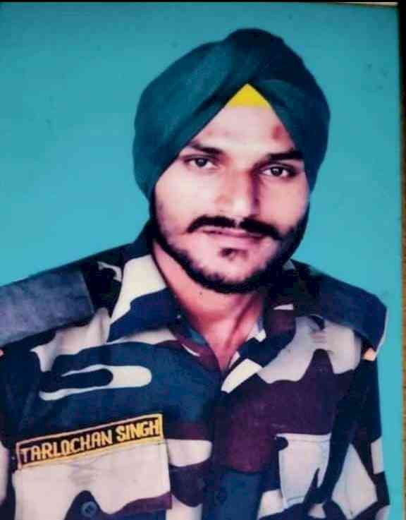 CM condoles martyrdom of Jawan Tarlochan Singh