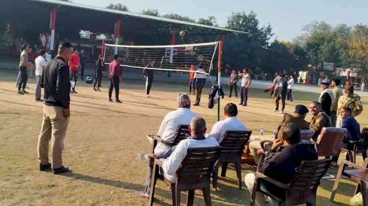 नशा मुक्ति को लेकर जिला पुलिस द्वारा सांघी सहित चार गांवों में खेल गतिविधियों का आयोजन