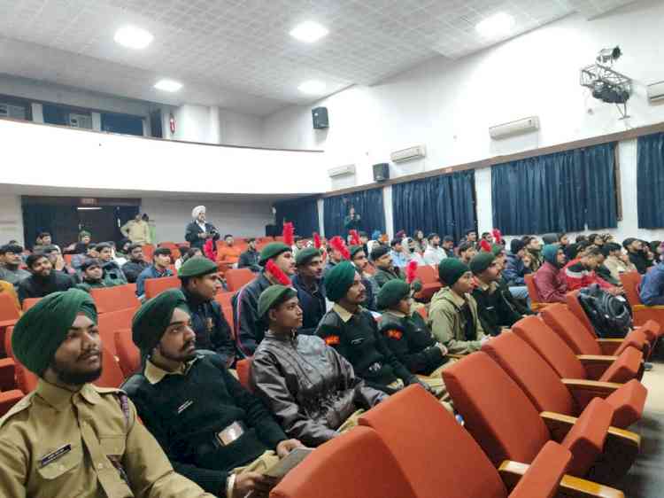 17 Cadets of NCC Panjab University participated in 35th National Road Safety Month 2024