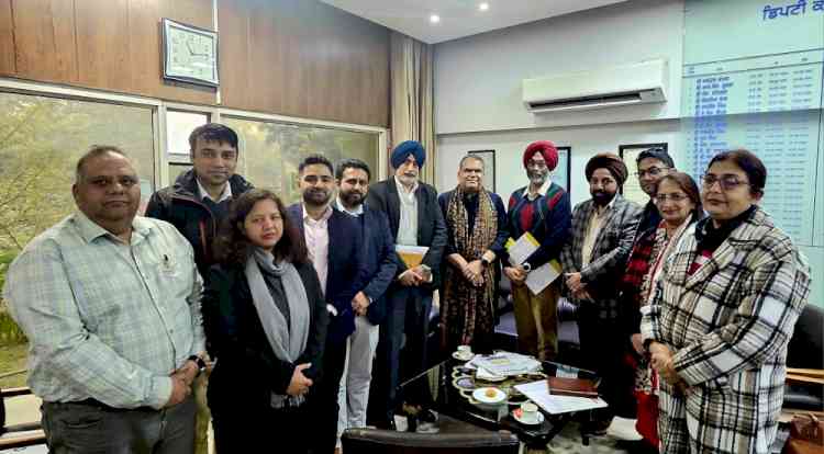 MP Arora reviews upgradation plans for Ludhiana Civil Hospital