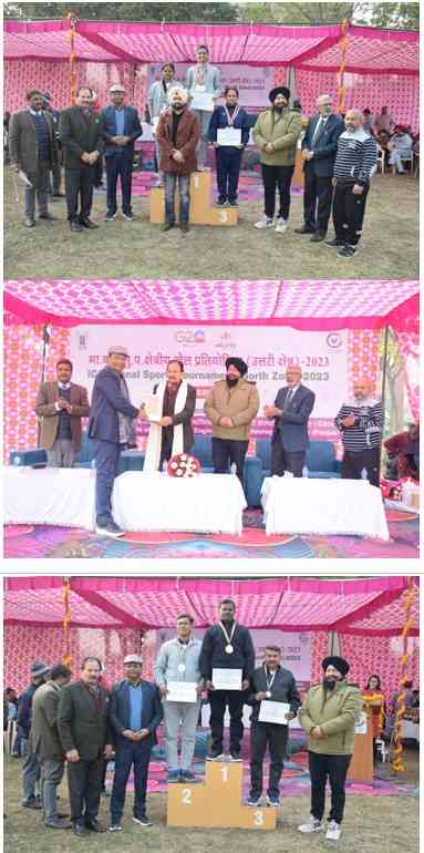ICAR Zonal Sports Tournament concluded at Ludhiana in the presence of Padmashri Kartar Singh 