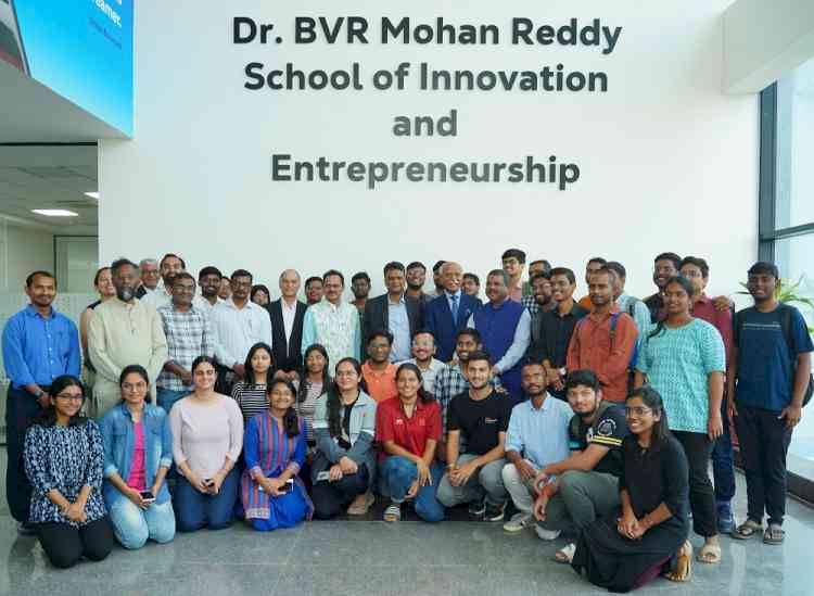 Union Education Minister Dharmendra Pradhan Inaugurates Dr. BVR Mohan Reddy School of Innovation and Entrepreneurship at IIT Hyderabad Campus