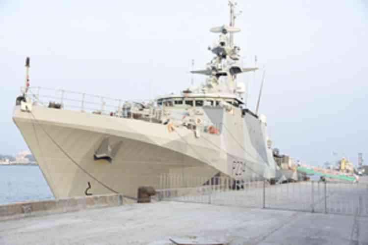 Offshore UK Navy patrol vessel reaches Kochi