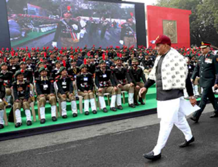 'Machines not creative': NCC playing crucial role, says Rajnath