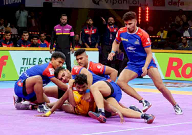 PKL 10: Stellar defence helps Haryana Steelers seal 37-30 win over Telugu Titans