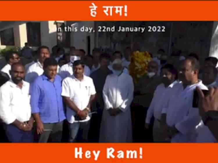Goa Congress posts video of defectors with ‘Hey Ram’ theme