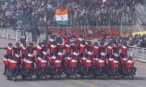 Full Dress Rehearsal for R-Day Parade held at Kartavya Path