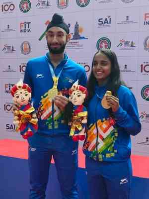 KIYG: Pooja Arthi R, Tavneet Singh emerge champions in Squash