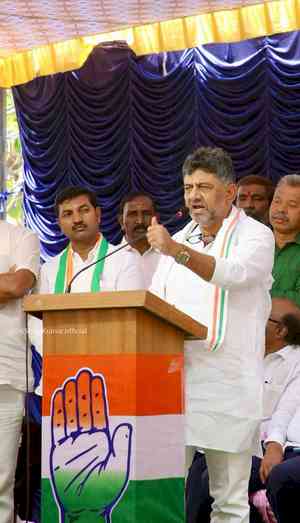 Congress doesn't feel threatened by BJP, asserts Shivakumar