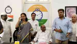 NCP(SP) flexes muscles as MLA Rohit R. Pawar goes for date with ED