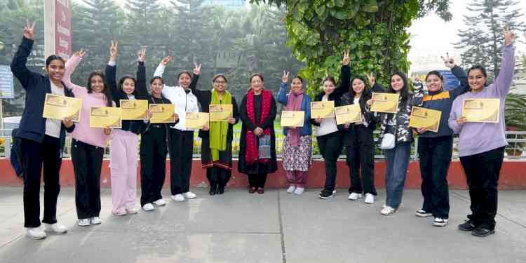 Proud Achievers: KMVites clinch prizes at National Youth Festival held at Nashik, Maharashtra 