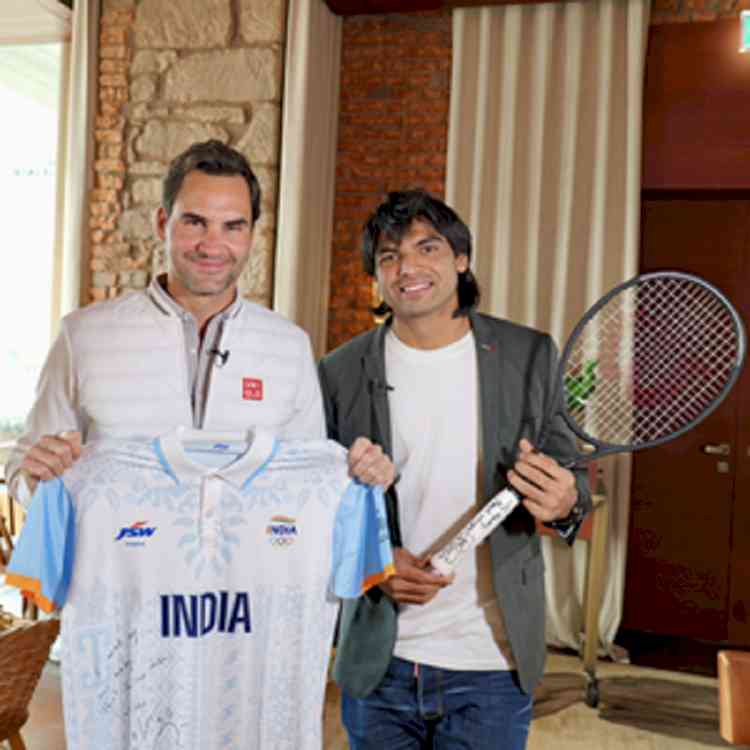 Neeraj Chopra meets Roger Federer, says: ‘It’s a dream come true for me’