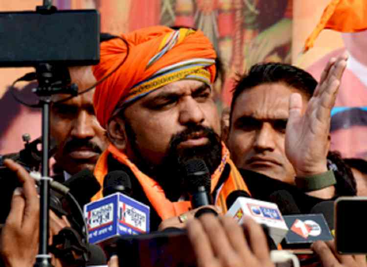 Patna police register case against BJP leader Samrat Choudhary and others for blocking road