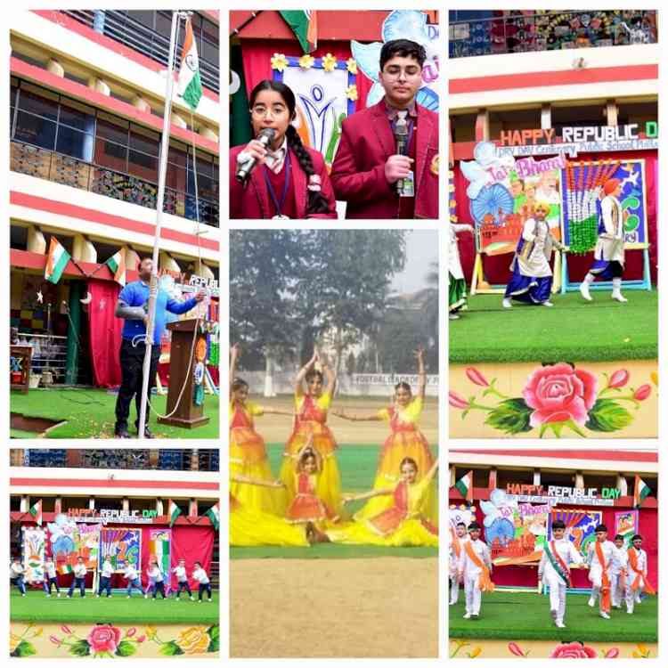 75th Republic Day celebrated with pride and reverence at DRV DAV Centenary Public School Phillaur
