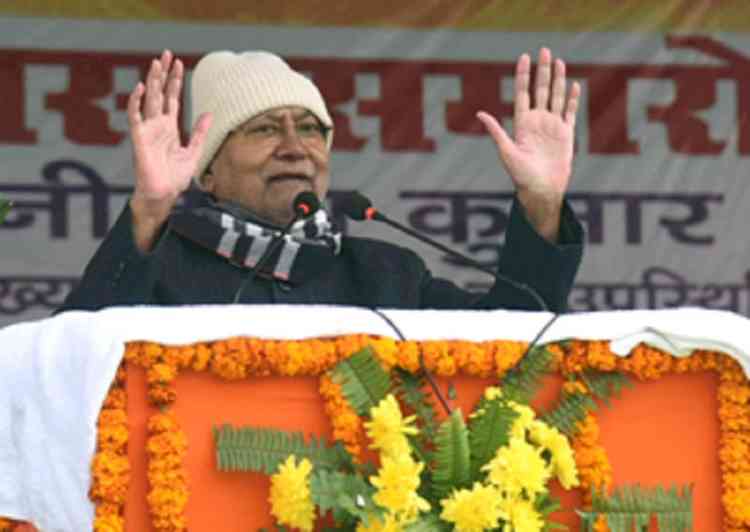 Amid political turmoil in Bihar, Nitish to visit Brahmeshwar Nath temple