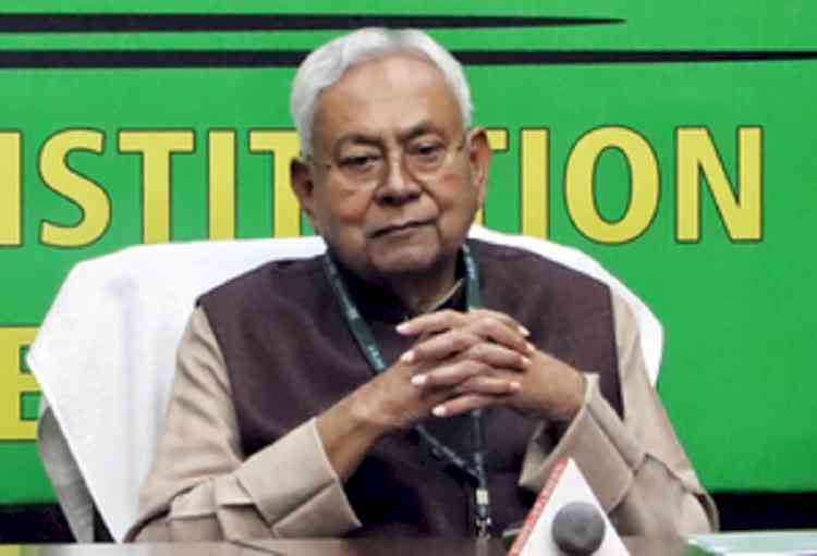 Unhappy in INDIA, Nitish uses Ram Mandir as opportunity to essay about-turn