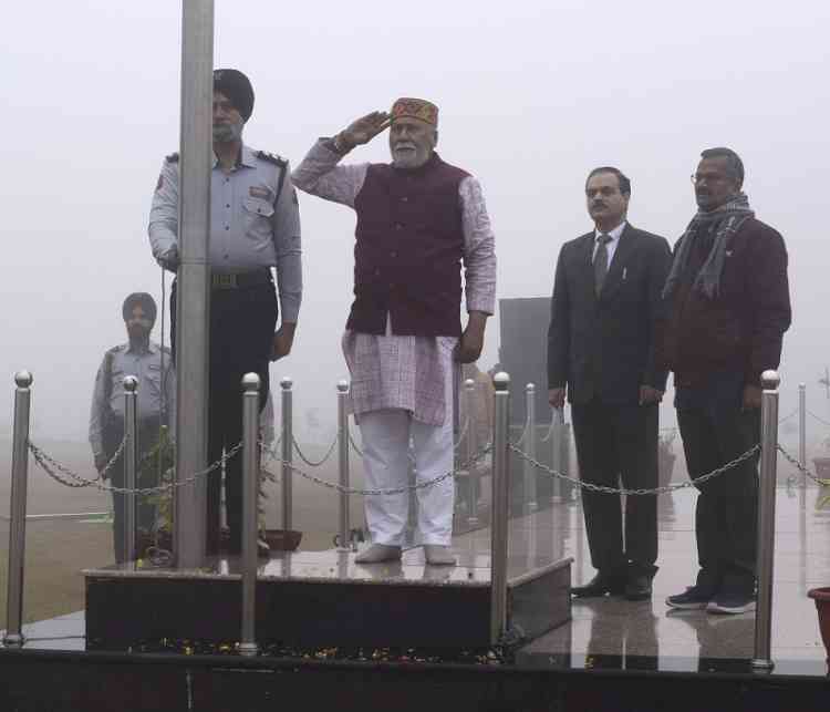 Central University of Punjab celebrates 75th Republic Day of India with patriotic spirit