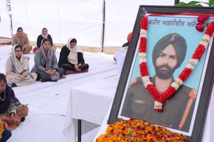 Bhog of Agniveer Ajay Singh held at village Ramgarh Sardaran
