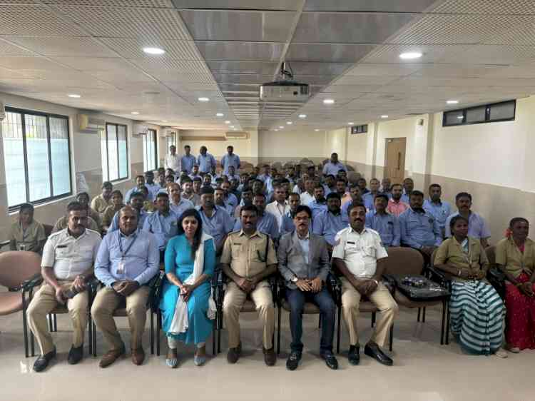 Bengaluru Traffic Police conducts Road Safety Training  program at NMIT