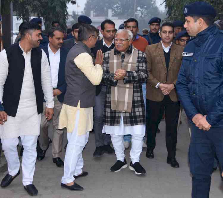 Haryana CM Manohar Lal handed over his ancestral house to village for social work