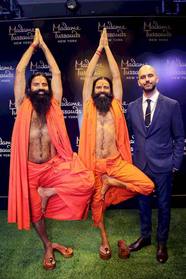 Madame Tussauds Unveils Wax Figure Honoring India’s Yogic Guru, Swami (Baba) Ramdev