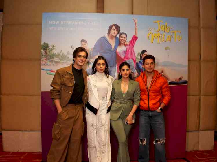 Cast of JioCinema’s new show `Jab Mila Tu’ enthralls youth of Chandigarh